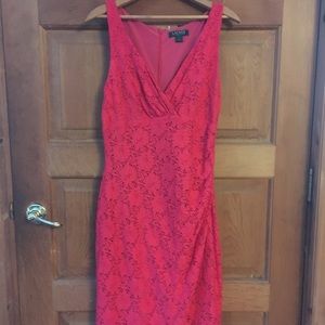 Pink cocktail dress size 12
